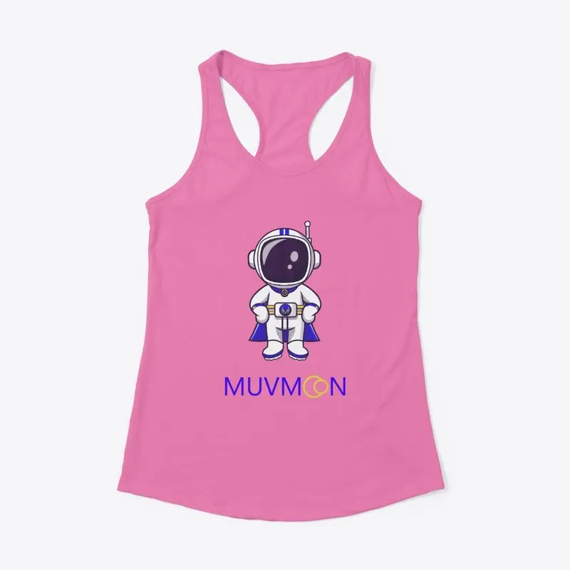 Muvmoon w/ Astronaut Women's Tank